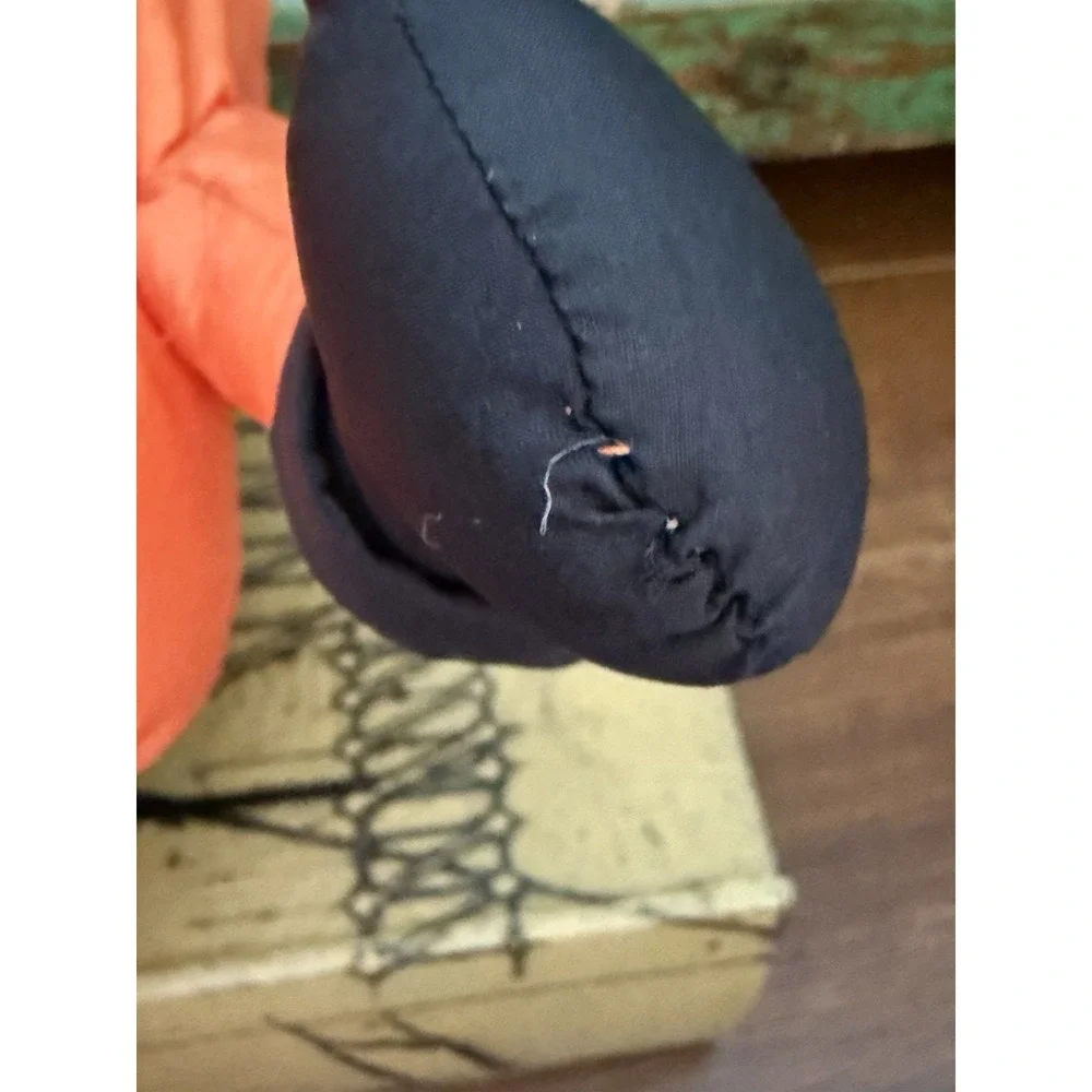 International Silver Co. - Pumpkin Jack-o-Lantern Stuffed Plush Toy Black Hat